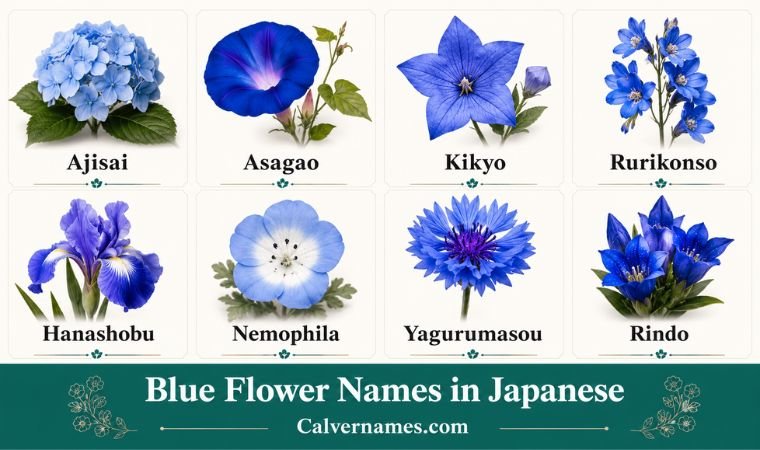 Blue Flower Names in Japanese