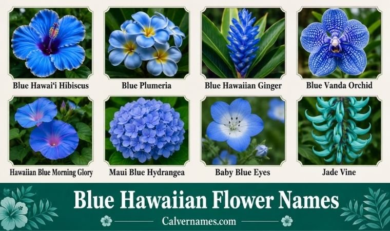 Blue Hawaiian Flower Names