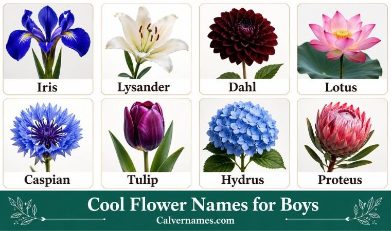 Cool Flower Names for Boys