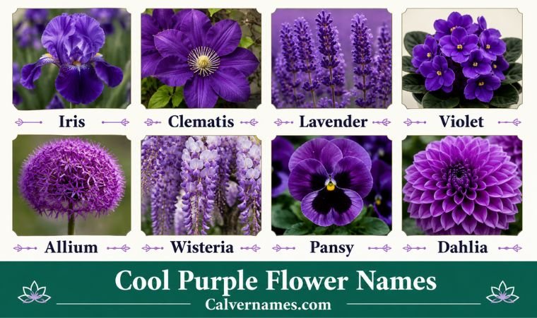 Cool Purple Flower Names