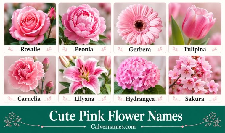 Cute Pink Flower Names