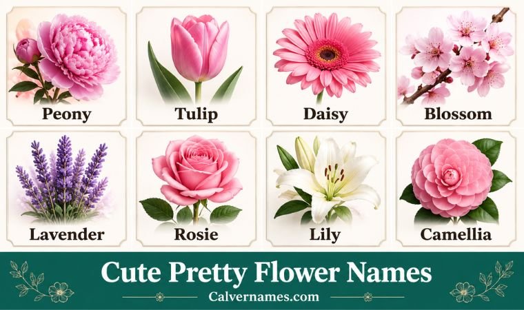 Cute Pretty Flower Names