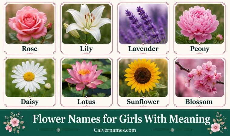 Flower Names for Girls With Meaning