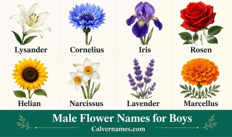 Male Flower Names for Boys