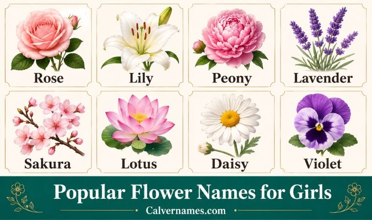 Popular Flower Names for Girls