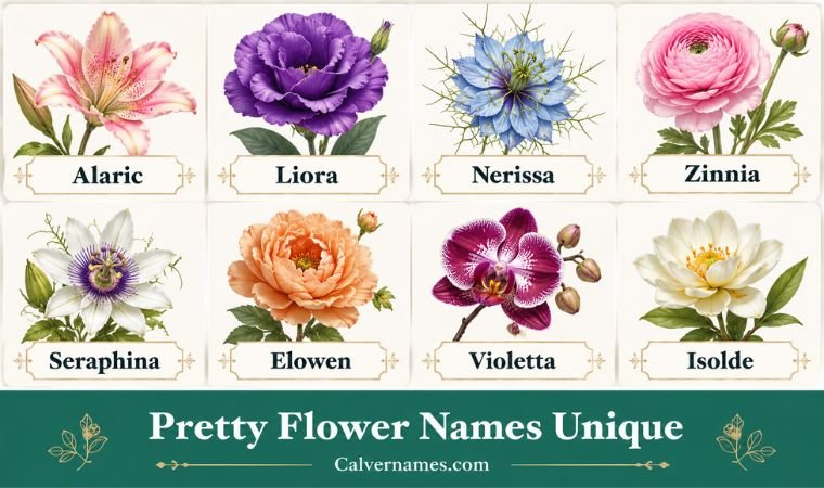 Pretty Flower Names Unique
