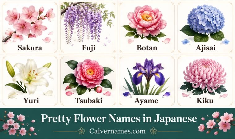 Pretty Flower Names in Japanese