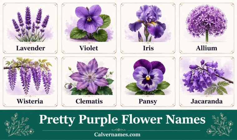 Pretty Purple Flower Names