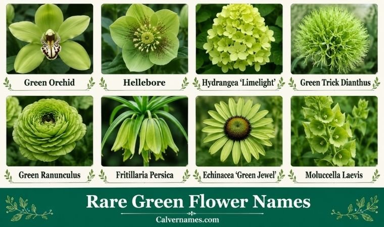 Rare Green Flower Names