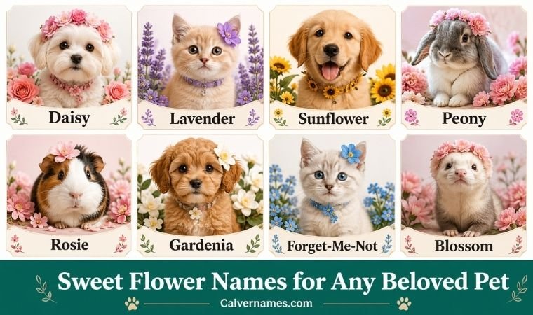Sweet Flower Names for Any Beloved Pet