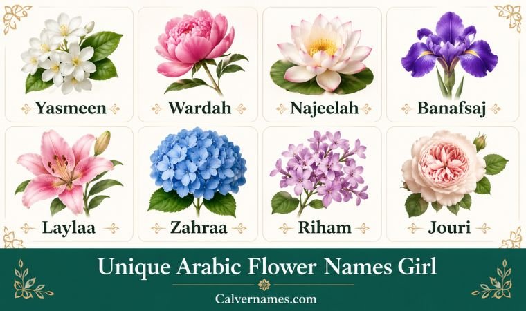 Unique Arabic Flower Names Girl
