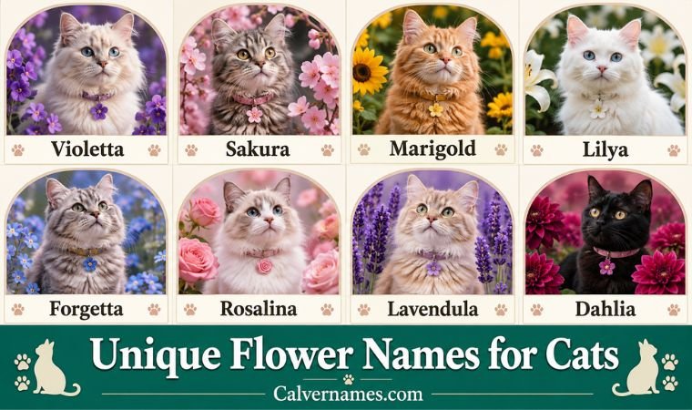 Unique Flower Names for Cats