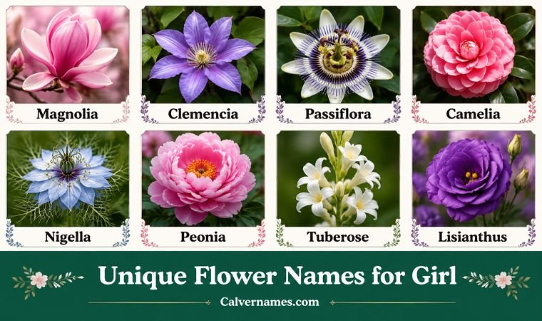Unique Flower Names for Girl