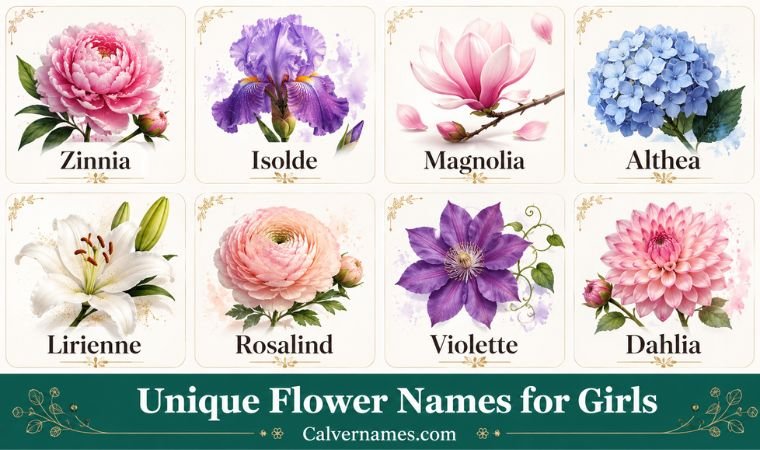 Unique Flower Names for Girls