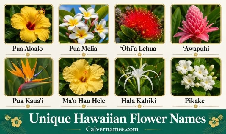 Unique Hawaiian Flower Names