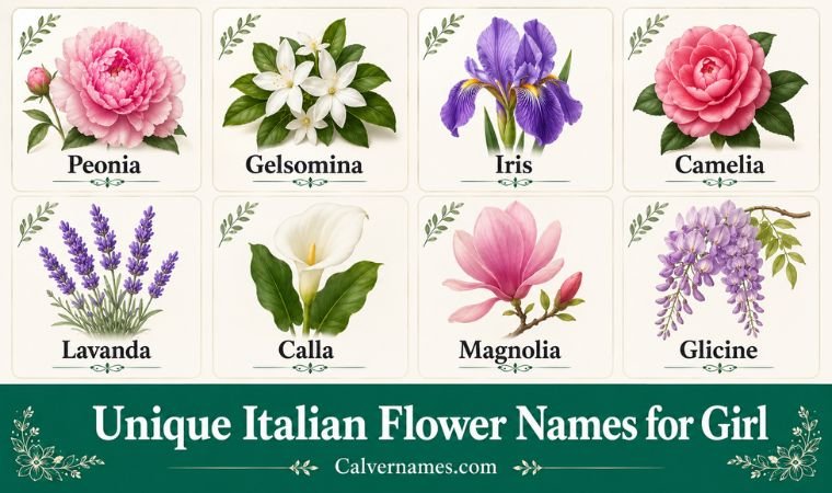 Unique Italian Flower Names for Girl