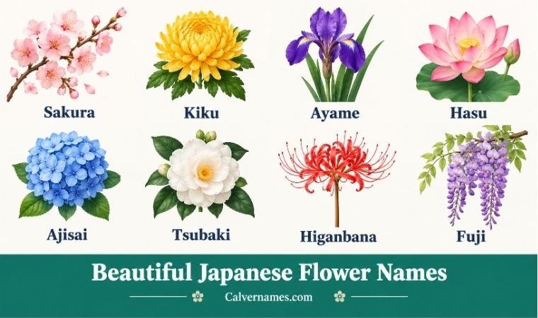 Beautiful Japanese Flower Names