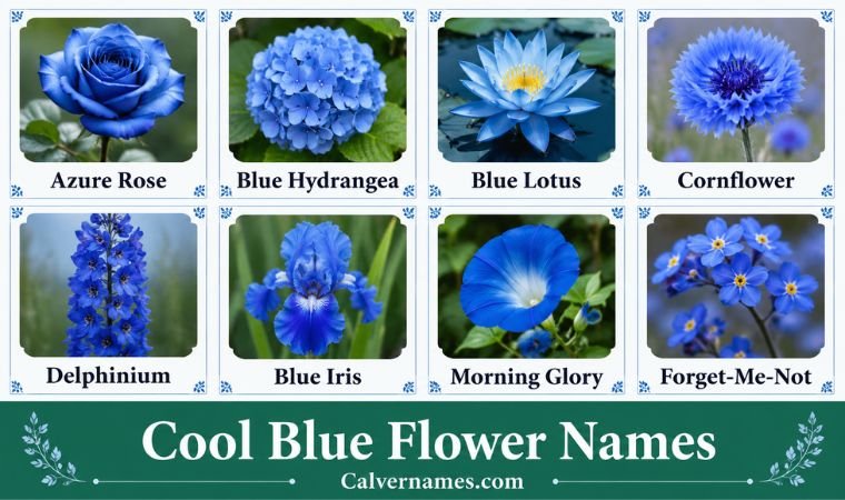 Cool Blue Flower Names