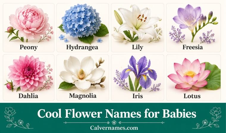 Cool Flower Names for Babies