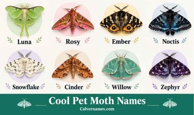 Cool Pet Moth Names