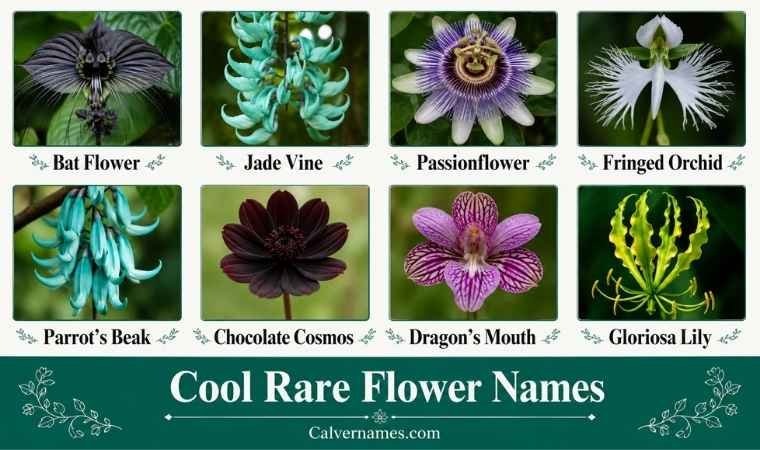 Cool Rare Flower Names