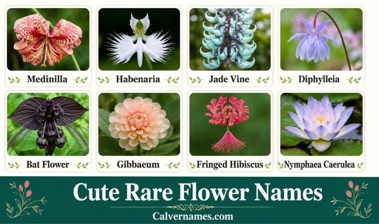 Cute Rare Flower Names