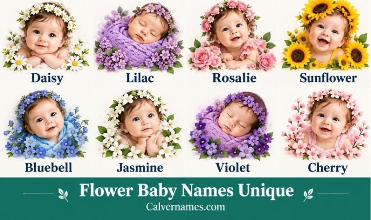 Flower Baby Names Unique