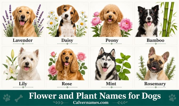 Flower and Plant Names for Dogs