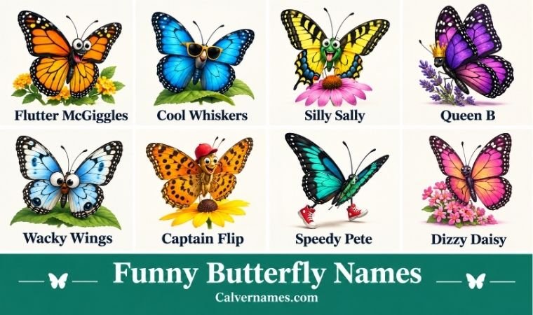 funny Butterfly Names