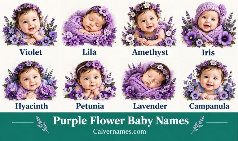 Purple Flower Baby Names