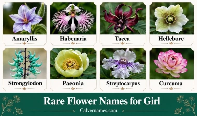 Rare Flower Names for Girl