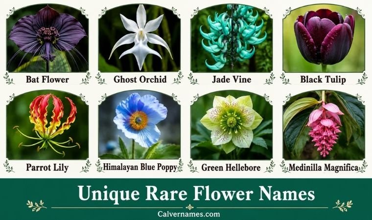 Unique Rare Flower Names