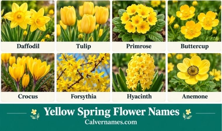 Yellow Spring Flower Names