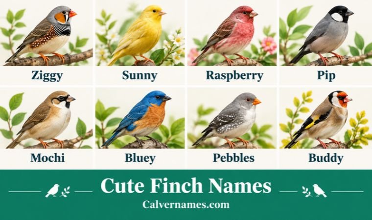 cute finch names