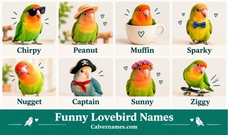 Funny lovebird names
